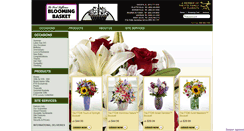 Desktop Screenshot of mybloomingbasket.com
